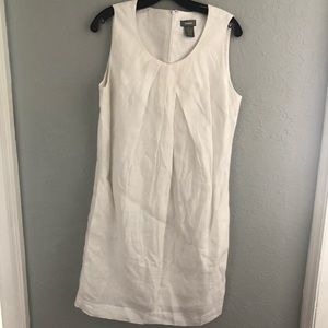 White Linen Dress